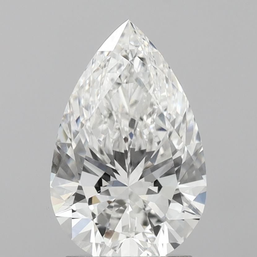 Loose Diamond - PEAR 2.14ct E VVS2: Loose Diamond - PEAR 2.14ct E VVS2 Source: This is a real non-mined Diamond that has been grown in a lab Shape: PEAR Carats: 2.14 Color: E Clarity: VVS2 Certification: IGI Video: