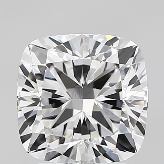 Loose Diamond - CUSHION MODIFIED 2.6ct F VS2: Loose Diamond - CUSHION MODIFIED 2.6ct F VS2 Source: This is a real non-mined Diamond that has been grown in a lab Shape: CUSHION MODIFIED Carats: 2.6 Color: F Clarity: VS2 Certification: IGI Video: