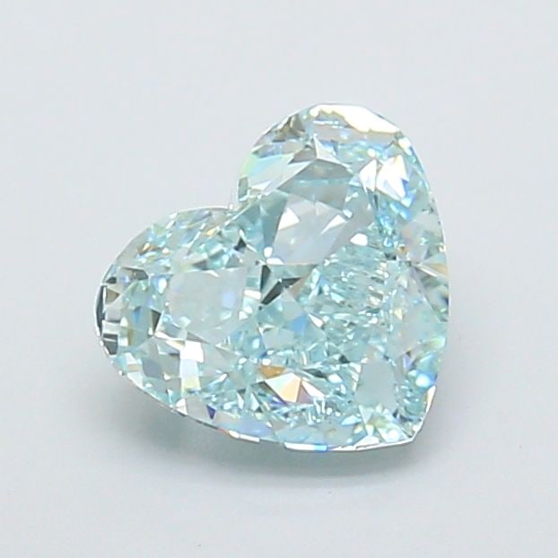Loose Diamond - HEART 1.97ct Fancy Intense Blueish Green VS1 (1 of 1)