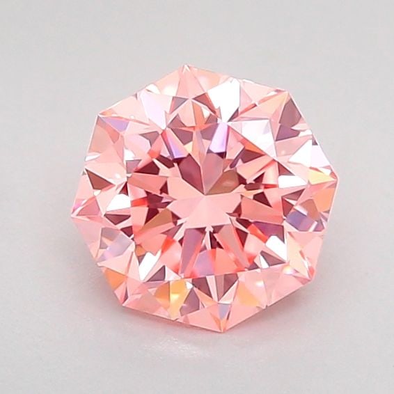 Loose Diamond - OCTAGONAL 0.94ct Fancy Vivid Pink VVS2: Loose Diamond - OCTAGONAL 0.94ct Fancy Vivid Pink VVS2 Source: This is a real non-mined Diamond that has been grown in a lab Shape: OCTAGONAL Carats: 0.94 Color: Fancy Vivid Pink Certification: IGI Vi