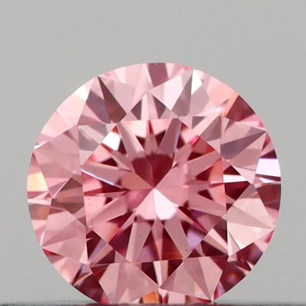 Loose Diamond - ROUND 0.23ct Fancy Vivid Pink VS1: Loose Diamond - ROUND 0.23ct Fancy Vivid Pink VS1 Source: This is a real non-mined Diamond that has been grown in a lab Shape: ROUND Carats: 0.23 Color: Fancy Vivid Pink Certification: IGI Video: