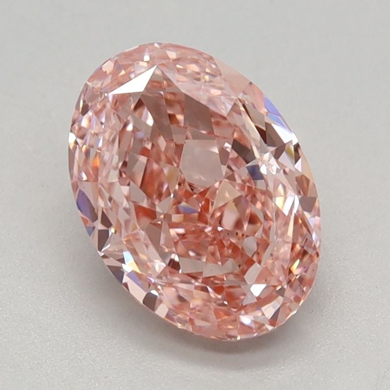 Loose Diamond - OVAL 1.16ct Fancy Vivid Pink VS1: Loose Diamond - OVAL 1.16ct Fancy Vivid Pink VS1 Source: This is a real non-mined Diamond that has been grown in a lab Shape: OVAL Carats: 1.16 Color: Fancy Vivid Pink Certification: IGI Video: