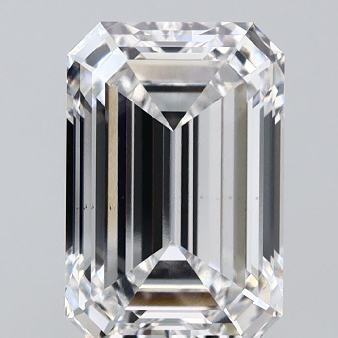 Loose Diamond - EMERALD 1.54ct E VS1: Loose Diamond - EMERALD 1.54ct E VS1 Source: This is a real non-mined Diamond that has been grown in a lab Shape: EMERALD Carats: 1.54 Color: E Clarity: VS1 Certification: IGI Video: