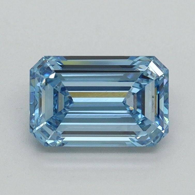 Loose Diamond - EMERALD 1.04ct Fancy Intense Blue VS1: Loose Diamond - EMERALD 1.04ct Fancy Intense Blue VS1 Source: This is a real non-mined Diamond that has been grown in a lab Shape: EMERALD Carats: 1.04 Color: Fancy Intense Blue Certification: IGI Vid