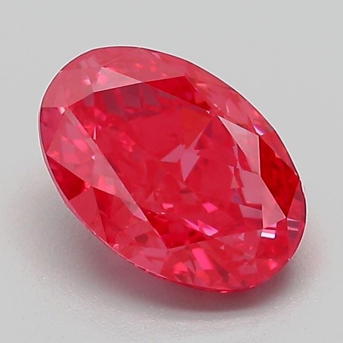 Loose Diamond - OVAL 1.59ct Fancy Vivid Pink VS1: Loose Diamond - OVAL 1.59ct Fancy Vivid Pink VS1 Source: This is a real non-mined Diamond that has been grown in a lab Shape: OVAL Carats: 1.59 Color: Fancy Vivid Pink Certification: IGI Video: Video