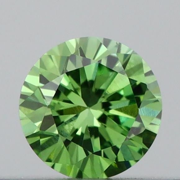 Loose Diamond - ROUND 0.18ct Fancy Vivid Green VS1: Loose Diamond - ROUND 0.18ct Fancy Vivid Green VS1 Source: This is a real non-mined Diamond that has been grown in a lab Shape: ROUND Carats: 0.18 Color: Fancy Vivid Green Certification: IGI Video: