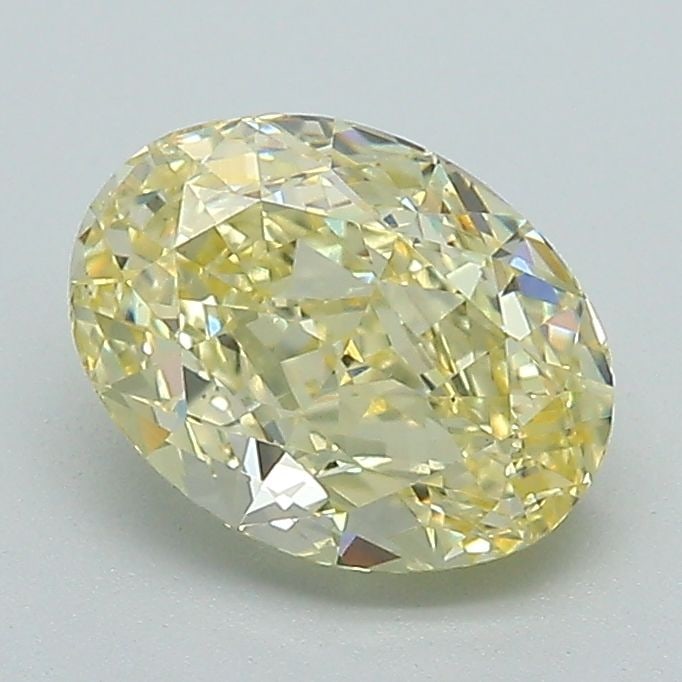 Loose Diamond - OVAL 1.45ct Fancy Intense Yellow VS2: Loose Diamond - OVAL 1.45ct Fancy Intense Yellow VS2 Source: This is a real non-mined Diamond that has been grown in a lab Shape: OVAL Carats: 1.45 Color: Fancy Intense Yellow Certification: IGI Video
