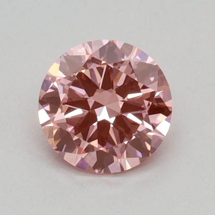 Loose Diamond - ROUND 0.35ct Fancy Vivid Pink VS1: Loose Diamond - ROUND 0.35ct Fancy Vivid Pink VS1 Source: This is a real non-mined Diamond that has been grown in a lab Shape: ROUND Carats: 0.35 Color: Fancy Vivid Pink Certification: IGI Video: