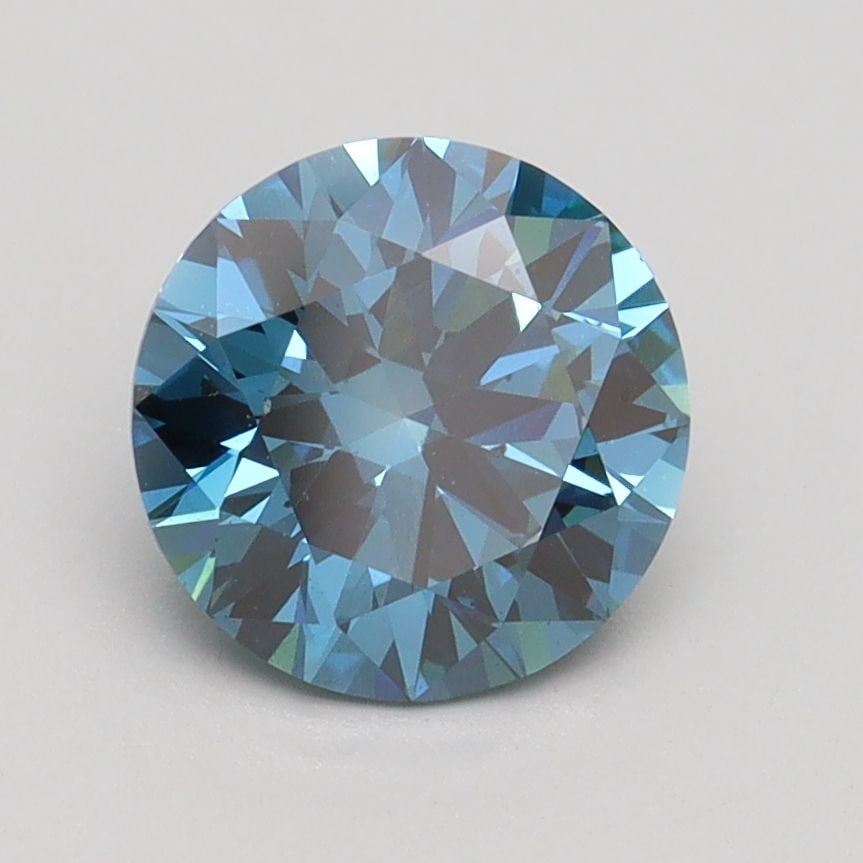 Ideal Loose Diamond - ROUND 1.54ct Fancy Vivid Blue SI1: Ideal Loose Diamond - ROUND 1.54ct Fancy Vivid Blue SI1 Source: This is a real non-mined Diamond that has been grown in a lab Shape: ROUND Carats: 1.54 Color: Fancy Vivid Blue Certification: IGI Video