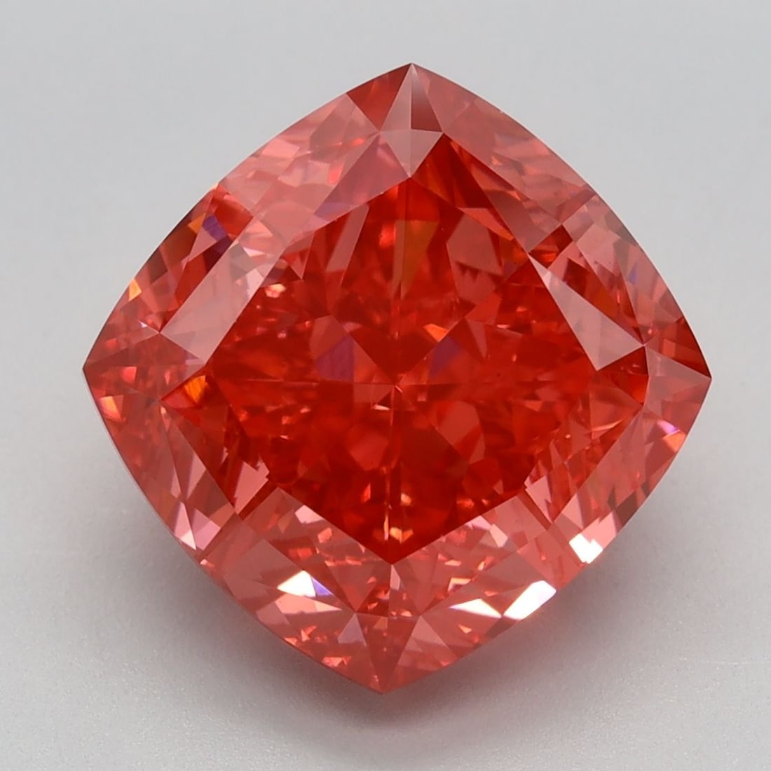Loose Diamond - CUSHION MODIFIED 5.71ct Fancy Vivid Pink VS1: Loose Diamond - CUSHION MODIFIED 5.71ct Fancy Vivid Pink VS1 Source: This is a real non-mined Diamond that has been grown in a lab Shape: CUSHION MODIFIED Carats: 5.71 Color: Fancy Vivid Pink Certific
