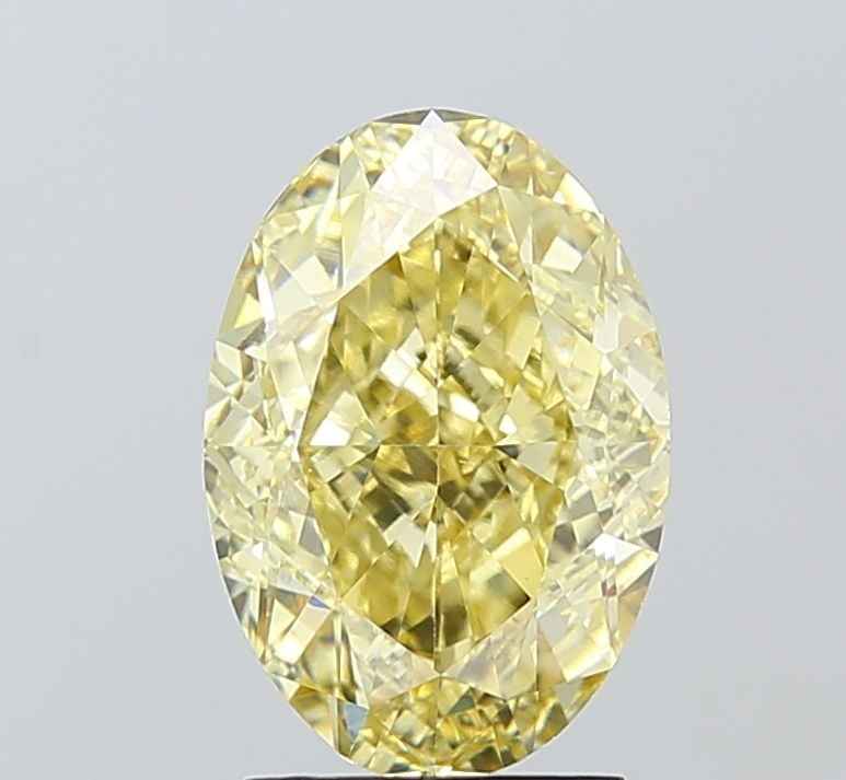 Loose Diamond - OVAL 3.06ct Fancy Yellow VVS2: Loose Diamond - OVAL 3.06ct Fancy Yellow VVS2 Source: This is a real non-mined Diamond that has been grown in a lab Shape: OVAL Carats: 3.06 Color: Fancy Yellow Certification: IGI Video: