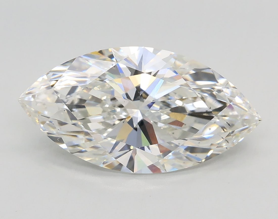 Loose Diamond - MARQUISE 4.04ct G SI1: Loose Diamond - MARQUISE 4.04ct G SI1 Source: This is a real non-mined Diamond that has been grown in a lab Shape: MARQUISE Carats: 4.04 Color: G Clarity: SI1 Certification: IGI Video: