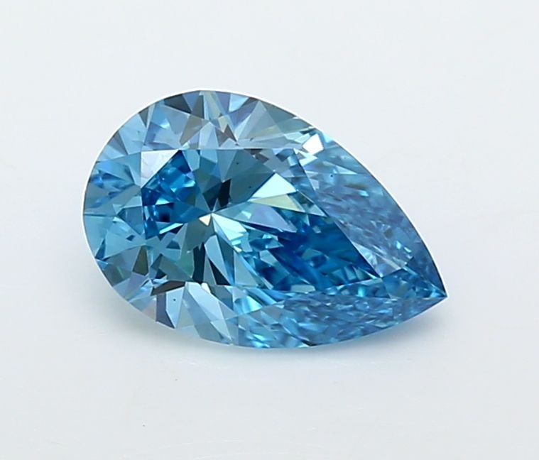 Loose Diamond - PEAR 1.5ct Fancy Vivid Blue VVS2: Loose Diamond - PEAR 1.5ct Fancy Vivid Blue VVS2 Source: This is a real non-mined Diamond that has been grown in a lab Shape: PEAR Carats: 1.5 Color: Fancy Vivid Blue Certification: IGI Video: