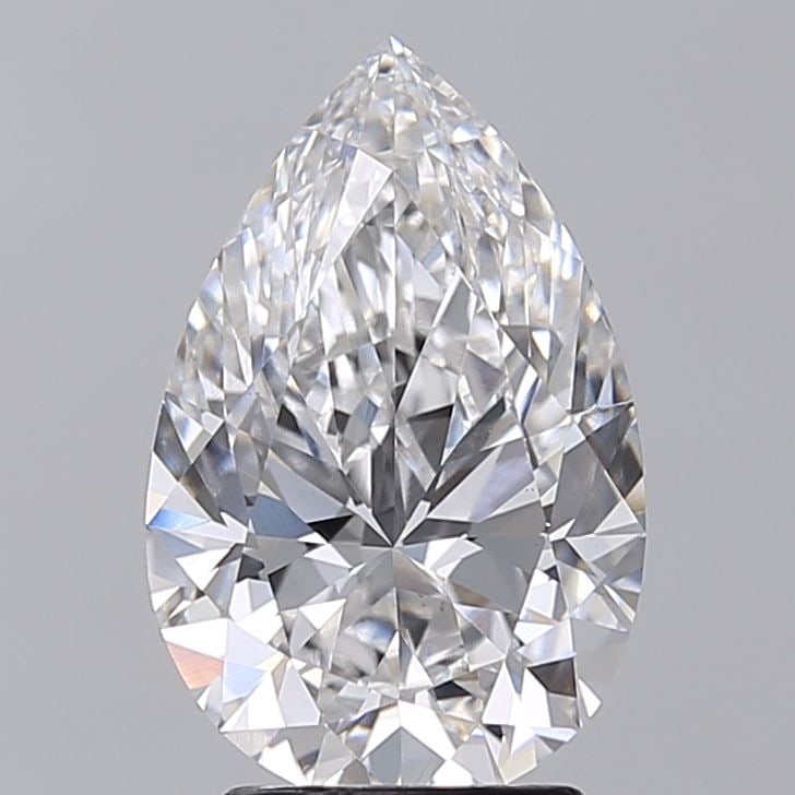 Loose Diamond - PEAR 3.02ct F VS2: Loose Diamond - PEAR 3.02ct F VS2 Source: This is a real non-mined Diamond that has been grown in a lab Shape: PEAR Carats: 3.02 Color: F Clarity: VS2 Certification: NONE Video: