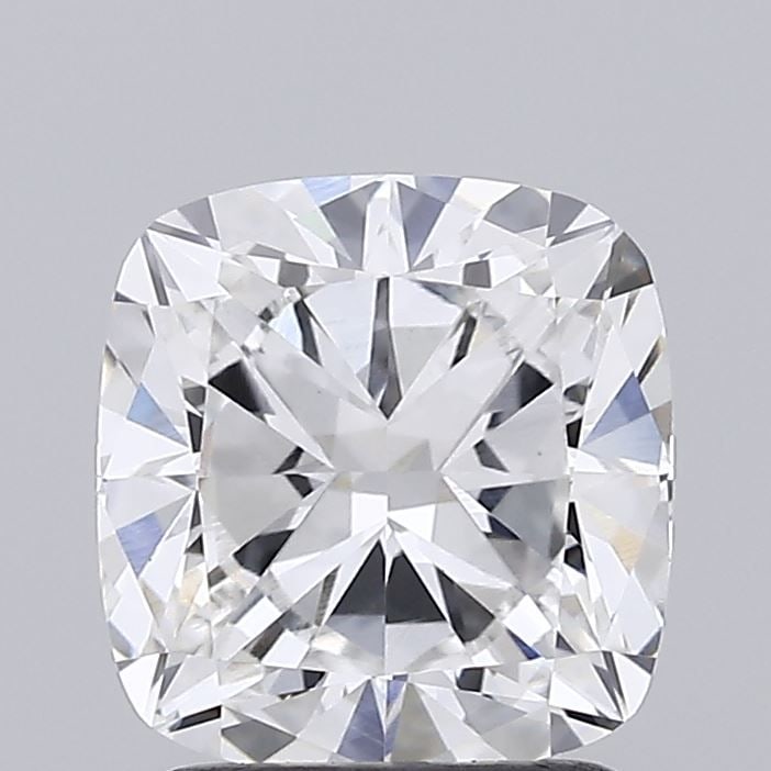 Loose Diamond - CUSHION MODIFIED 1.98ct E VVS2: Loose Diamond - CUSHION MODIFIED 1.98ct E VVS2 Source: This is a real non-mined Diamond that has been grown in a lab Shape: CUSHION MODIFIED Carats: 1.98 Color: E Clarity: VVS2 Certification: IGI Vide