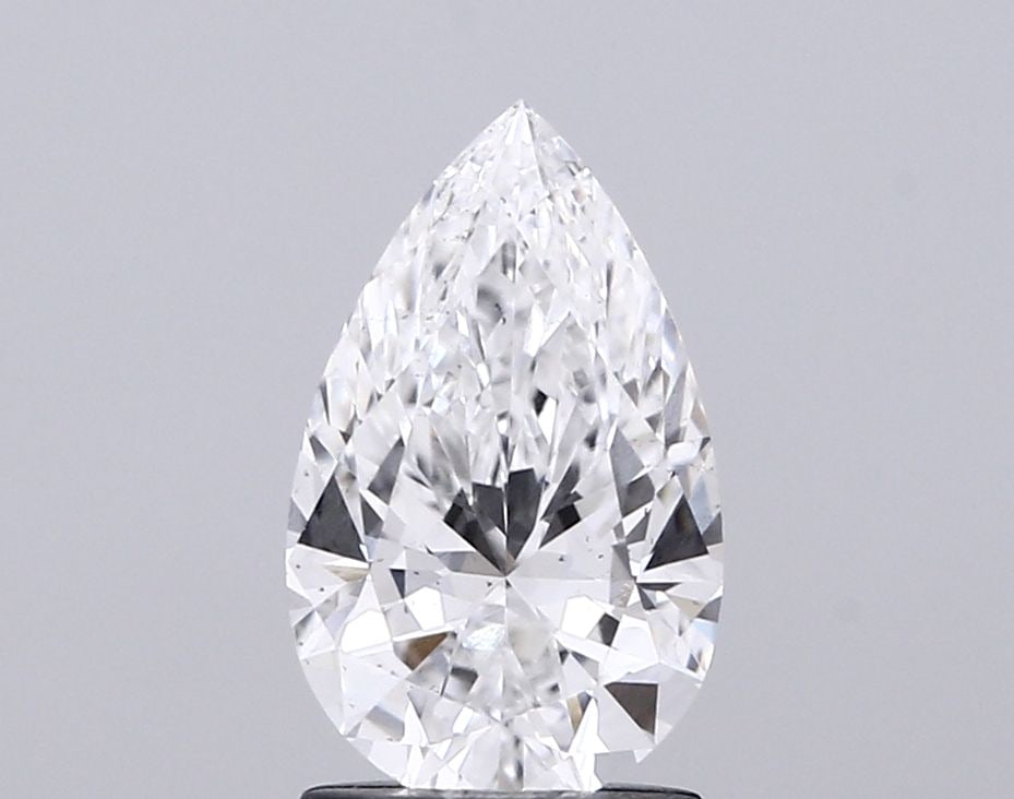 Loose Diamond - PEAR 1.54ct D VS2: Loose Diamond - PEAR 1.54ct D VS2 Source: This is a real non-mined Diamond that has been grown in a lab Shape: PEAR Carats: 1.54 Color: D Clarity: VS2 Certification: IGI Video: