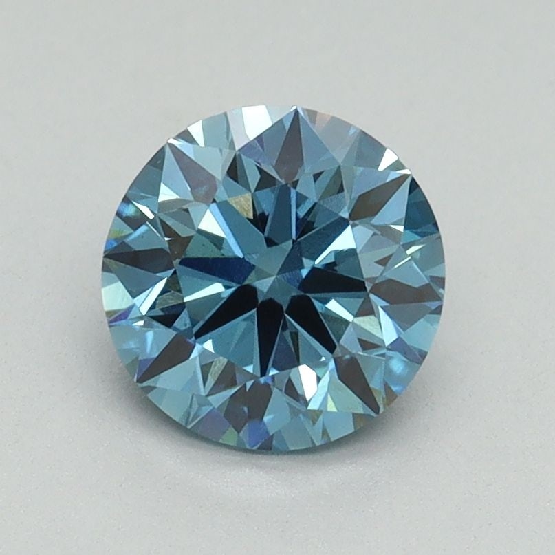Ideal Loose Diamond - ROUND 1.18ct Fancy Vivid Blue VS1: Ideal Loose Diamond - ROUND 1.18ct Fancy Vivid Blue VS1 Source: This is a real non-mined Diamond that has been grown in a lab Shape: ROUND Carats: 1.18 Color: Fancy Vivid Blue Certification: IGI Video