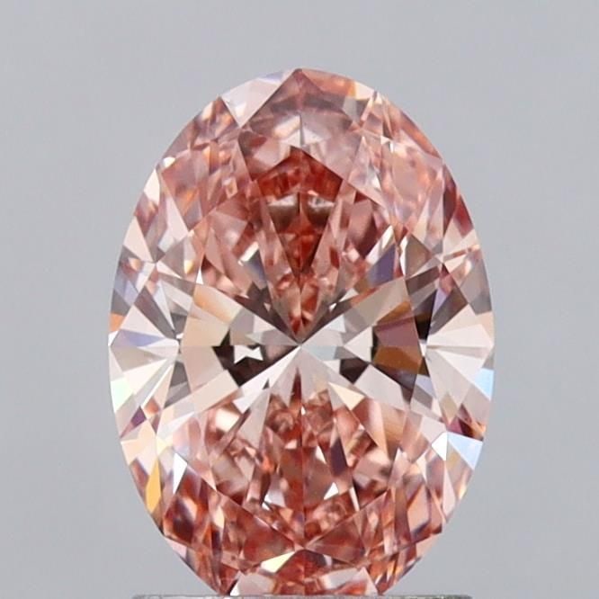 Loose Diamond - OVAL 1.7ct Fancy Brownish Pink VS1: Loose Diamond - OVAL 1.7ct Fancy Brownish Pink VS1 Source: This is a real non-mined Diamond that has been grown in a lab Shape: OVAL Carats: 1.7 Color: Fancy Brownish Pink Certification: IGI Video:
