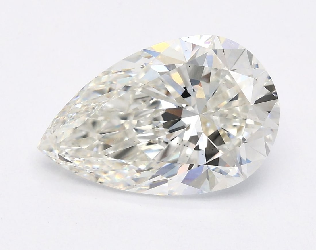 Loose Diamond - PEAR 2.25ct G VS2: Loose Diamond - PEAR 2.25ct G VS2 Source: This is a real non-mined Diamond that has been grown in a lab Shape: PEAR Carats: 2.25 Color: G Clarity: VS2 Certification: IGI Video: