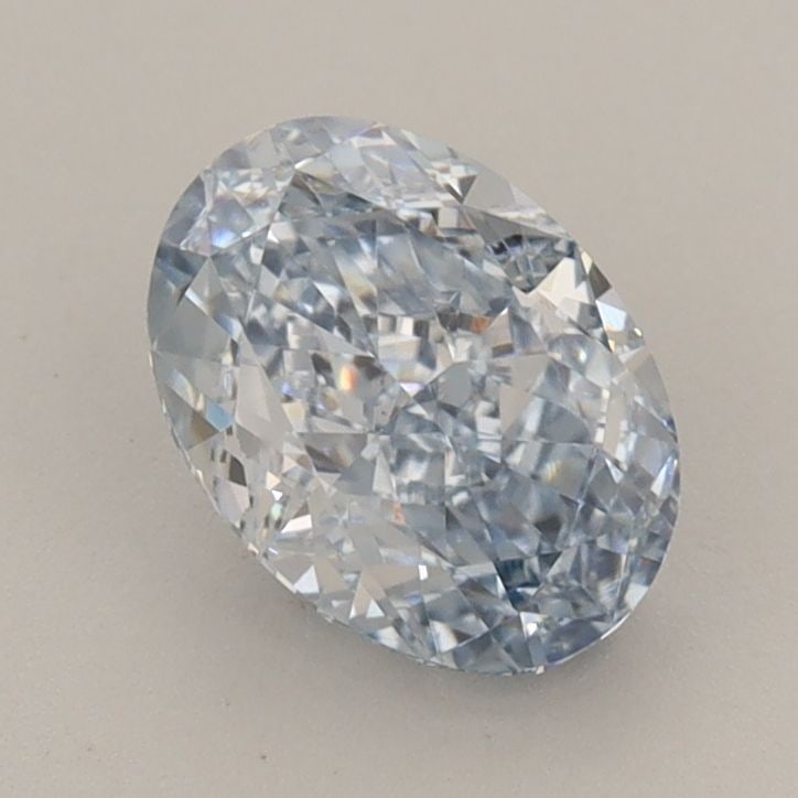 Loose Diamond - OVAL 1.26ct Fancy Intense Blue VS1: Loose Diamond - OVAL 1.26ct Fancy Intense Blue VS1 Source: This is a real non-mined Diamond that has been grown in a lab Shape: OVAL Carats: 1.26 Color: Fancy Intense Blue Certification: IGI Video: