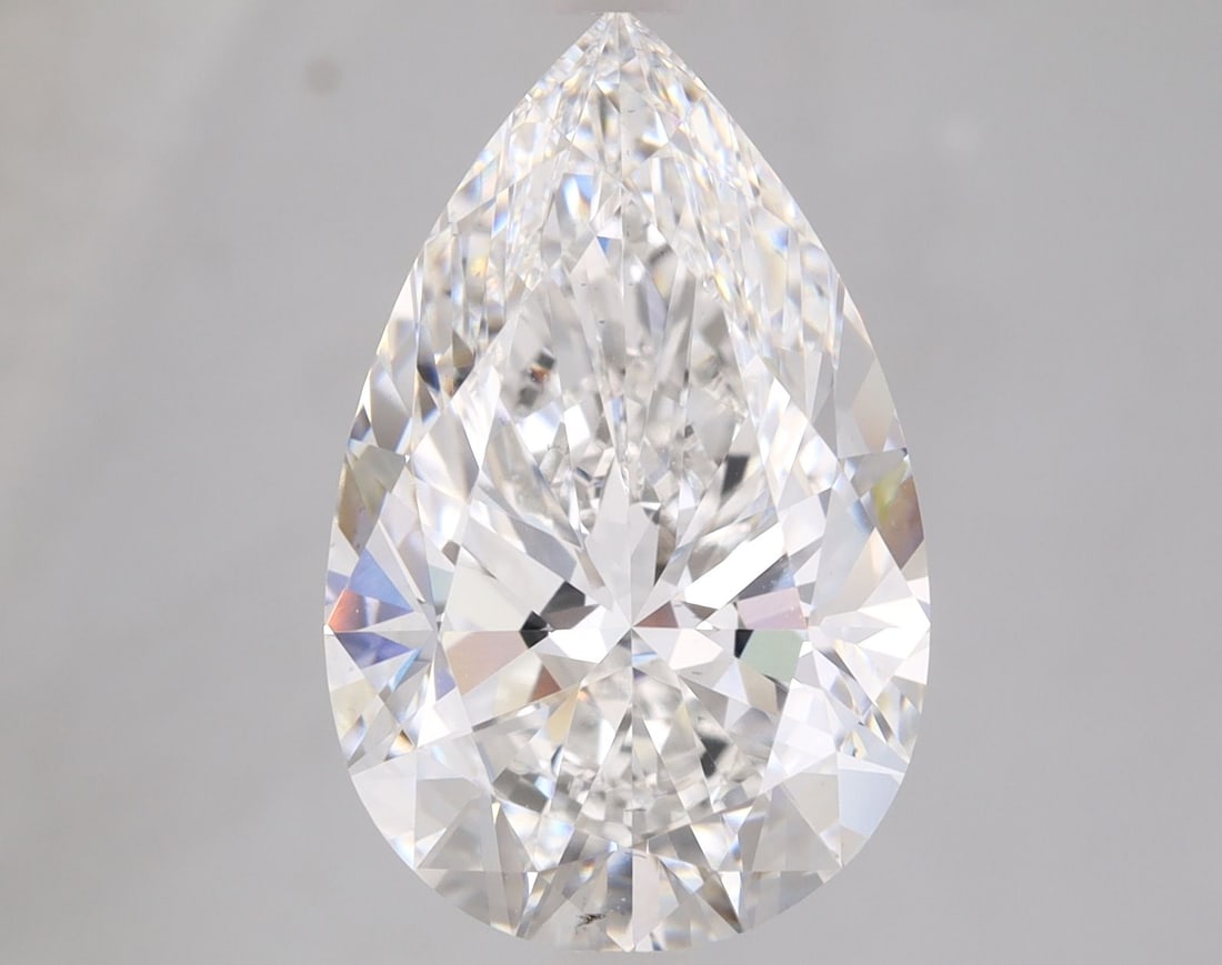 Loose Diamond - PEAR 5.1ct E VS2: Loose Diamond - PEAR 5.1ct E VS2 Source: This is a real non-mined Diamond that has been grown in a lab Shape: PEAR Carats: 5.1 Color: E Clarity: VS2 Certification: IGI PLEASE NOTE: Framed, Large, or h