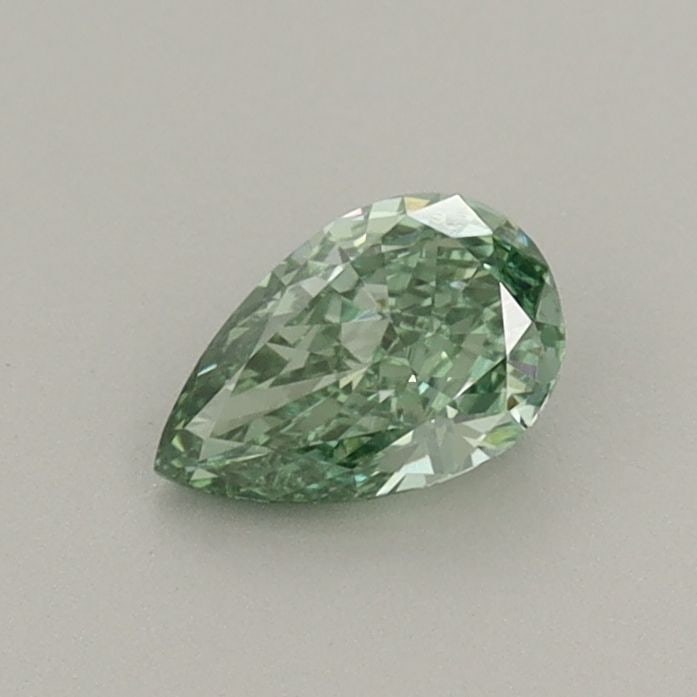 Loose Diamond - PEAR 0.38ct Fancy Vivid Green VS1: Loose Diamond - PEAR 0.38ct Fancy Vivid Green VS1 Source: This is a real non-mined Diamond that has been grown in a lab Shape: PEAR Carats: 0.38 Color: Fancy Vivid Green Certification: IGI Video:
