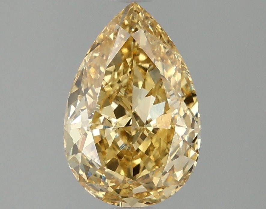 Loose Diamond - PEAR 2.09ct Fancy Intense Yellow VVS2 (1 of 1)