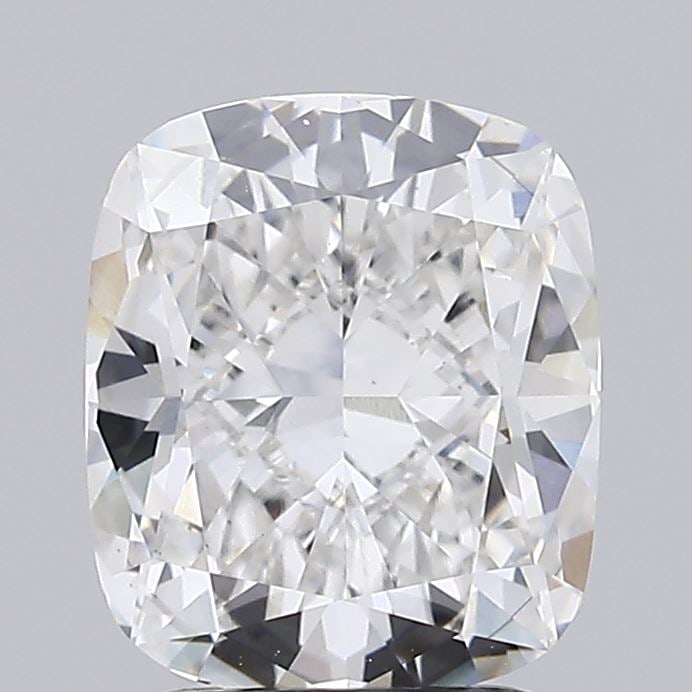 Loose Diamond - CUSHION 2.58ct F VS2: Loose Diamond - CUSHION 2.58ct F VS2 Source: This is a real non-mined Diamond that has been grown in a lab Shape: CUSHION Carats: 2.58 Color: F Clarity: VS2 Certification: IGI Condition: Pre-Owned PLE