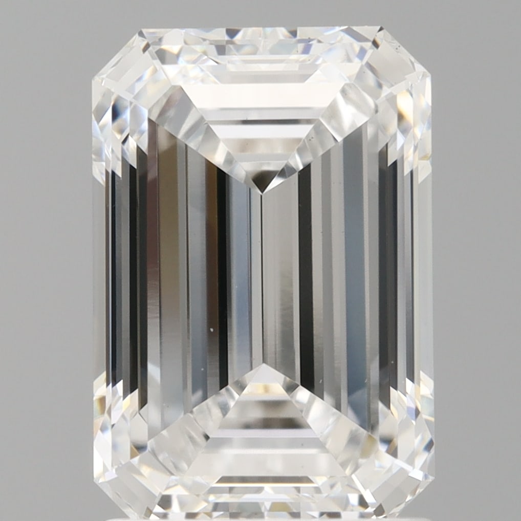 Loose Diamond - EMERALD 2.1ct D VS1: Loose Diamond - EMERALD 2.1ct D VS1 Source: This is a real non-mined Diamond that has been grown in a lab Shape: EMERALD Carats: 2.1 Color: D Clarity: VS1 Certification: IGI Condition: Pre-Owned PLEAS