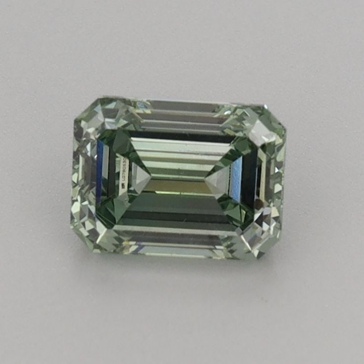 Loose Diamond - EMERALD 0.75ct Fancy Vivid Green VVS2: Loose Diamond - EMERALD 0.75ct Fancy Vivid Green VVS2 Source: This is a real non-mined Diamond that has been grown in a lab Shape: EMERALD Carats: 0.75 Color: Fancy Vivid Green Certification: IGI Vide