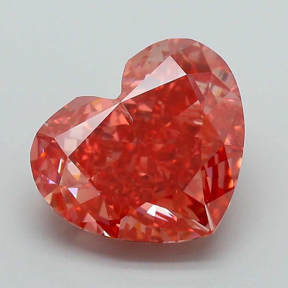 Loose Diamond - HEART 7.19ct Fancy Vivid Pink VS2: Loose Diamond - HEART 7.19ct Fancy Vivid Pink VS2 Source: This is a real non-mined Diamond that has been grown in a lab Shape: HEART Carats: 7.19 Color: Fancy Vivid Pink Certification: IGI Video: