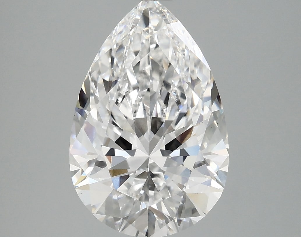 Loose Diamond - PEAR 3.09ct D VS2: Loose Diamond - PEAR 3.09ct D VS2 Source: This is a real non-mined Diamond that has been grown in a lab Shape: PEAR Carats: 3.09 Color: D Clarity: VS2 Certification: IGI Condition: Pre-Owned PLEASE NO