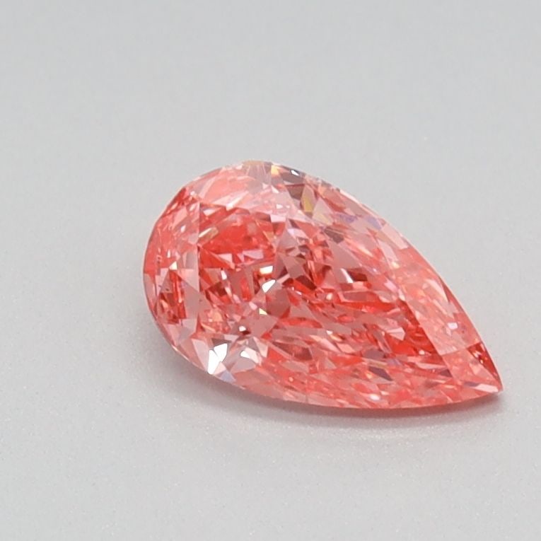 Loose Diamond - PEAR 0.41ct Fancy Vivid Pink VS2: Loose Diamond - PEAR 0.41ct Fancy Vivid Pink VS2 Source: This is a real non-mined Diamond that has been grown in a lab Shape: PEAR Carats: 0.41 Color: Fancy Vivid Pink Certification: IGI Video:
