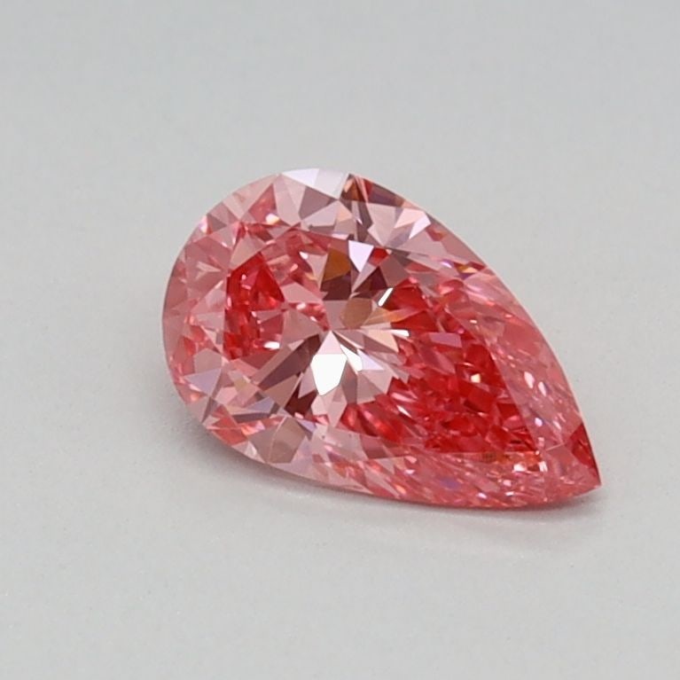 Loose Diamond - PEAR 0.39ct Fancy Vivid Pink VS1: Loose Diamond - PEAR 0.39ct Fancy Vivid Pink VS1 Source: This is a real non-mined Diamond that has been grown in a lab Shape: PEAR Carats: 0.39 Color: Fancy Vivid Pink Certification: IGI Video: