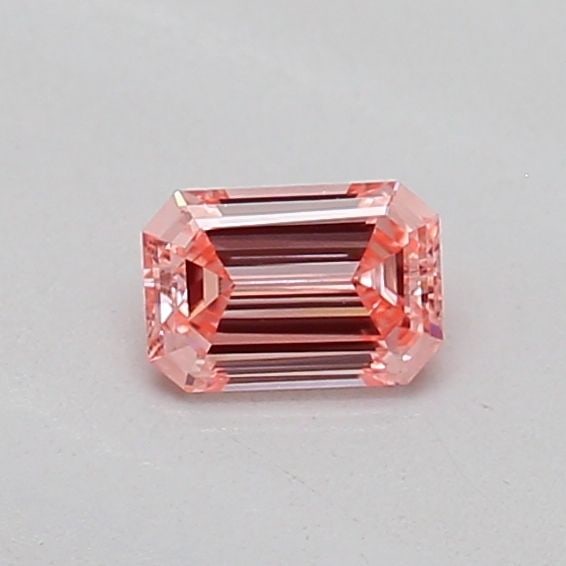 Loose Diamond - EMERALD 0.16ct Fancy Intense Pink VVS2: Loose Diamond - EMERALD 0.16ct Fancy Intense Pink VVS2 Source: This is a real non-mined Diamond that has been grown in a lab Shape: EMERALD Carats: 0.16 Color: Fancy Intense Pink Certification: IGI PL