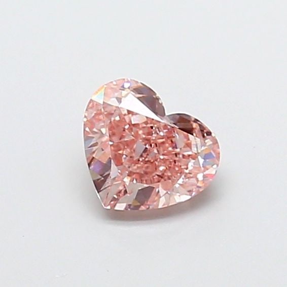Loose Diamond - HEART 0.94ct Fancy Intense Pink VS1: Loose Diamond - HEART 0.94ct Fancy Intense Pink VS1 Source: This is a real non-mined Diamond that has been grown in a lab Shape: HEART Carats: 0.94 Color: Fancy Intense Pink Certification: IGI Video: