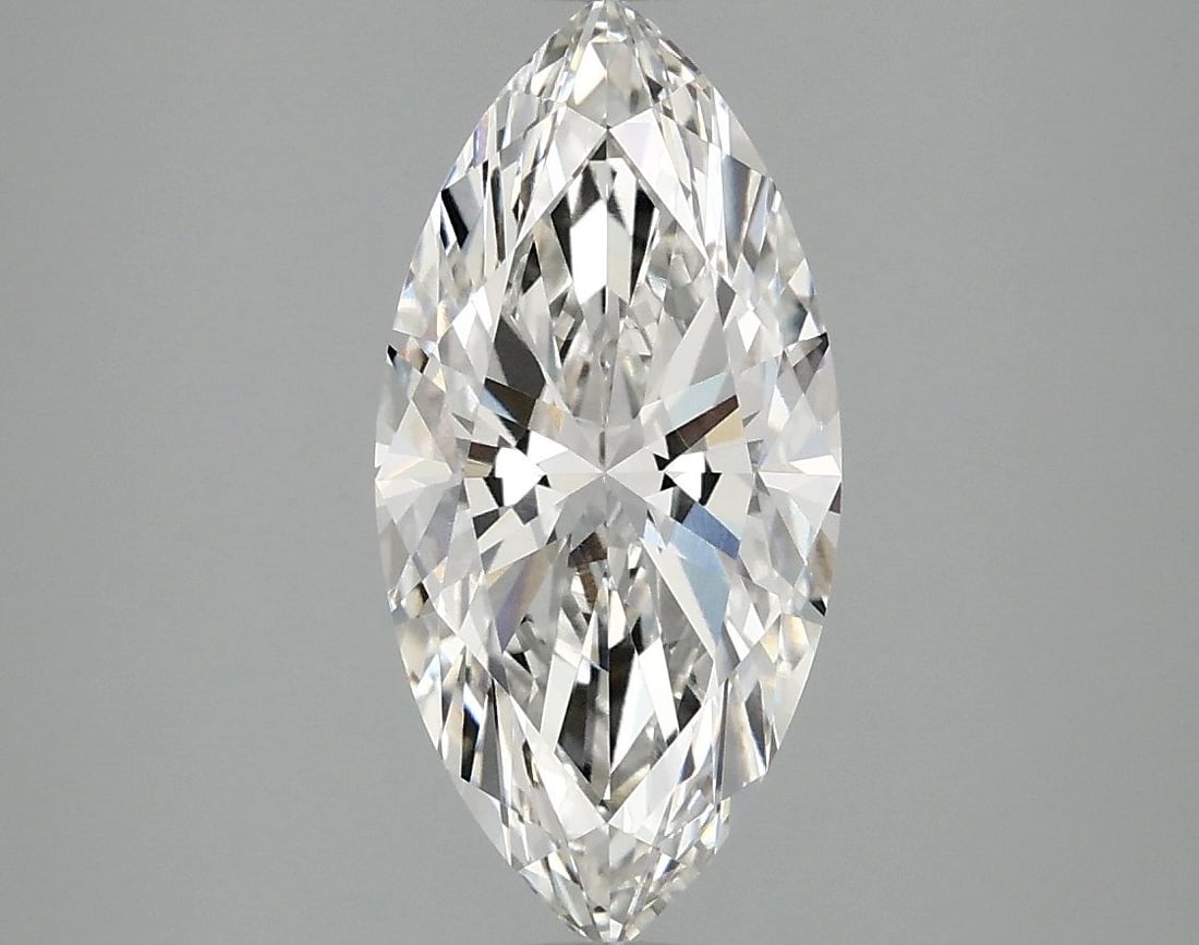 Loose Diamond - MARQUISE 2.08ct G VVS1: Loose Diamond - MARQUISE 2.08ct G VVS1 Source: This is a real non-mined Diamond that has been grown in a lab Shape: MARQUISE Carats: 2.08 Color: G Clarity: VVS1 Certification: IGI Video:
