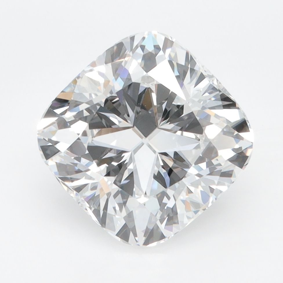 Loose Diamond - CUSHION MODIFIED 3.44ct D VVS1: Loose Diamond - CUSHION MODIFIED 3.44ct D VVS1 Source: This is a real non-mined Diamond that has been grown in a lab Shape: CUSHION MODIFIED Carats: 3.44 Color: D Clarity: VVS1 Certification: IGI Vide