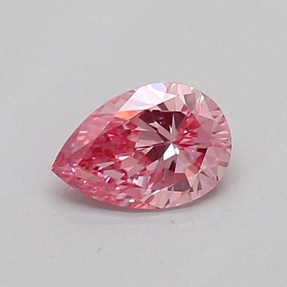 Loose Diamond - PEAR 0.18ct Fancy Vivid Pink VVS2: Loose Diamond - PEAR 0.18ct Fancy Vivid Pink VVS2 Source: This is a real non-mined Diamond that has been grown in a lab Shape: PEAR Carats: 0.18 Color: Fancy Vivid Pink Certification: IGI PLEASE NOTE: