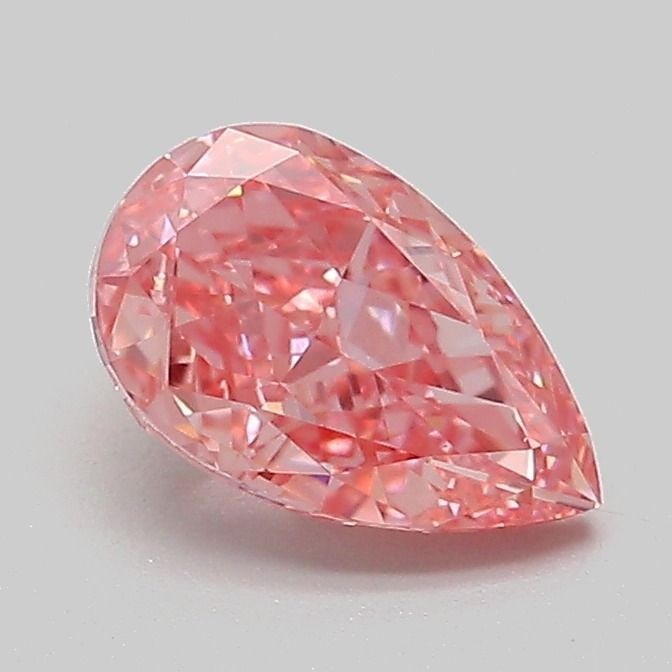 Loose Diamond - PEAR 1.06ct Fancy Vivid Pink VVS2: Loose Diamond - PEAR 1.06ct Fancy Vivid Pink VVS2 Source: This is a real non-mined Diamond that has been grown in a lab Shape: PEAR Carats: 1.06 Color: Fancy Vivid Pink Certification: IGI Video: