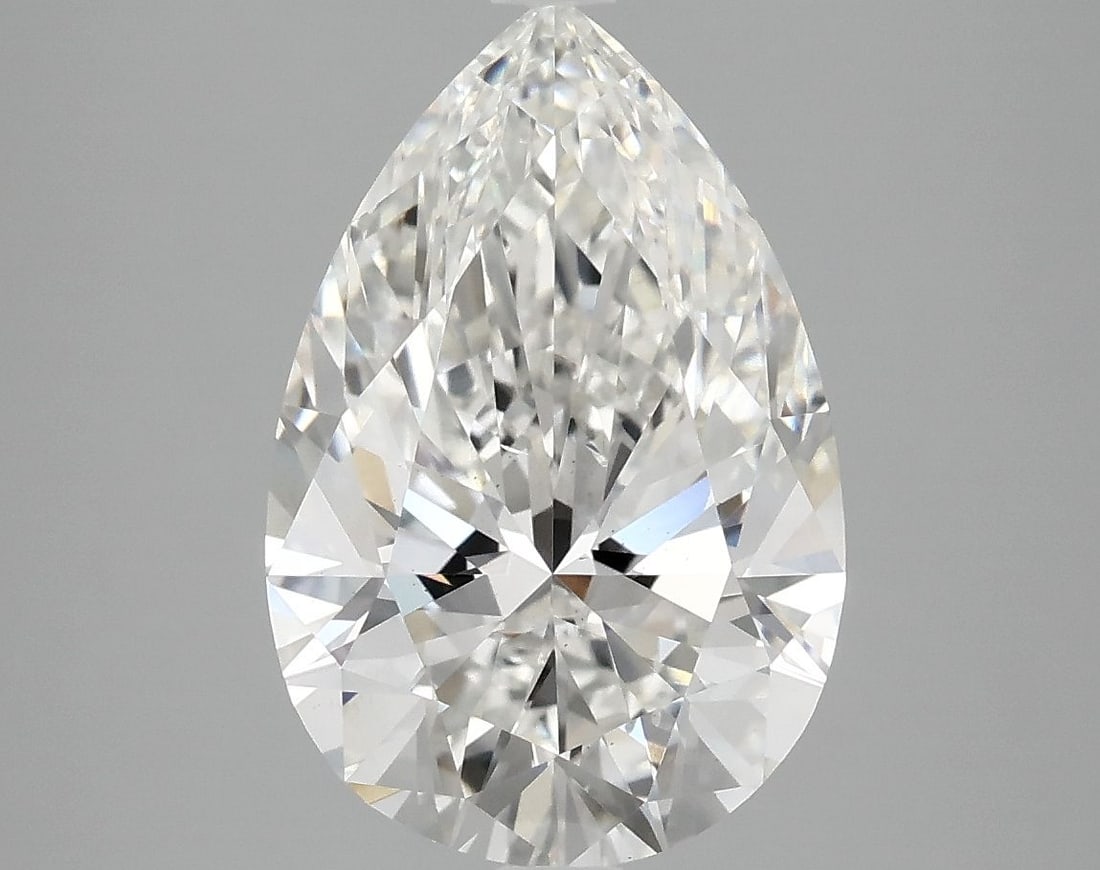 Loose Diamond - PEAR 4.1ct F VS2 (1 of 1)