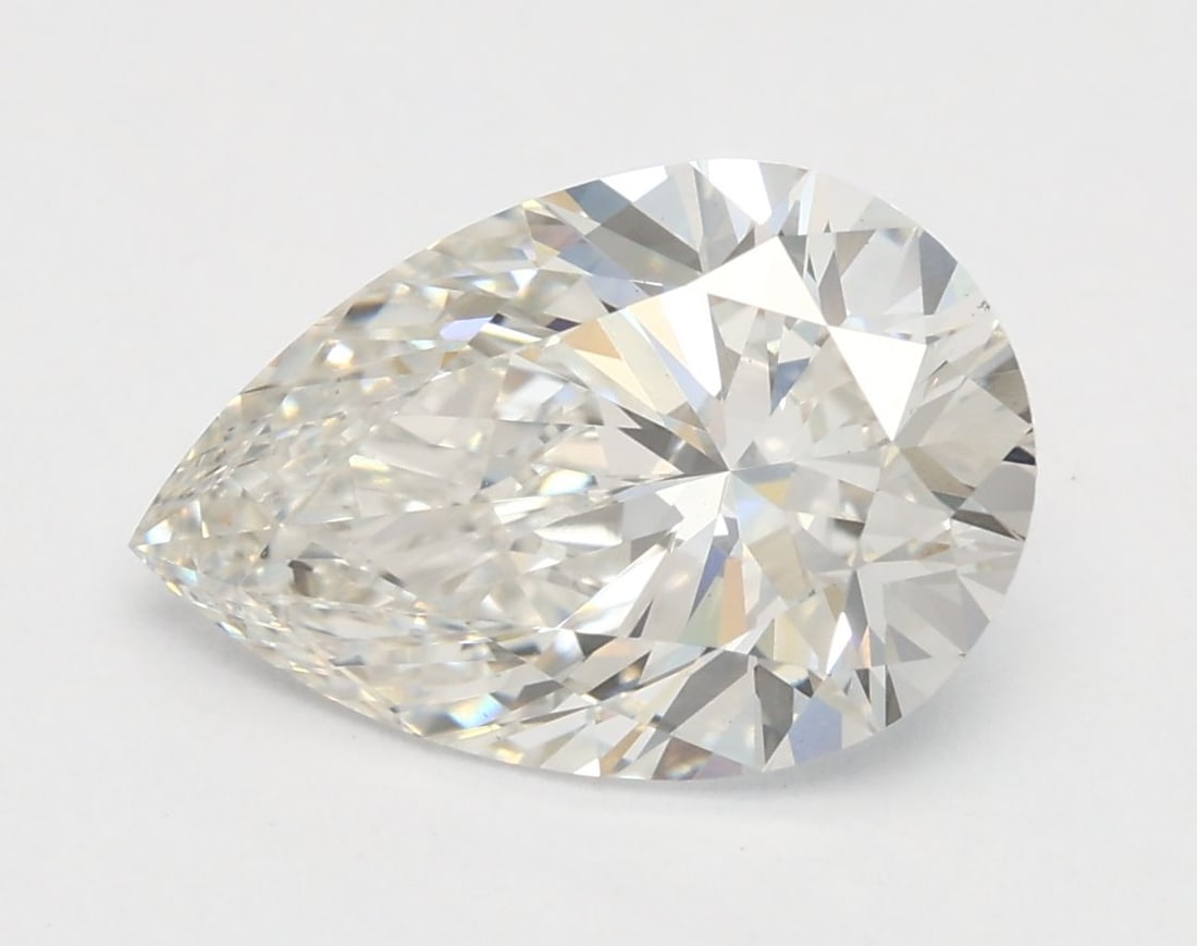 Loose Diamond - PEAR 2.2ct G VS2: Loose Diamond - PEAR 2.2ct G VS2 Source: This is a real non-mined Diamond that has been grown in a lab Shape: PEAR Carats: 2.2 Color: G Clarity: VS2 Certification: IGI Video: