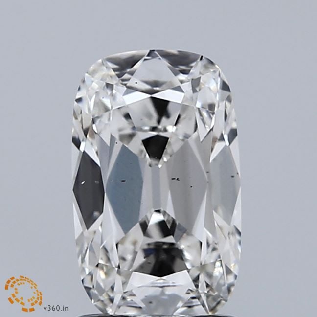 Loose Diamond - CUSHION BRILLIANT 1.43ct G VS2: Loose Diamond - CUSHION BRILLIANT 1.43ct G VS2 Source: This is a real non-mined Diamond that has been grown in a lab Shape: CUSHION BRILLIANT Carats: 1.43 Color: G Clarity: VS2 Certification: IGI Vide