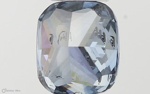 Loose Diamond - CUSHION MODIFIED 0.6ct Fancy Vivid Blue SI2: Loose Diamond - CUSHION MODIFIED 0.6ct Fancy Vivid Blue SI2 Source: This is a real non-mined Diamond that has been grown in a lab Shape: CUSHION MODIFIED Carats: 0.6 Color: Fancy Vivid Blue Certificat