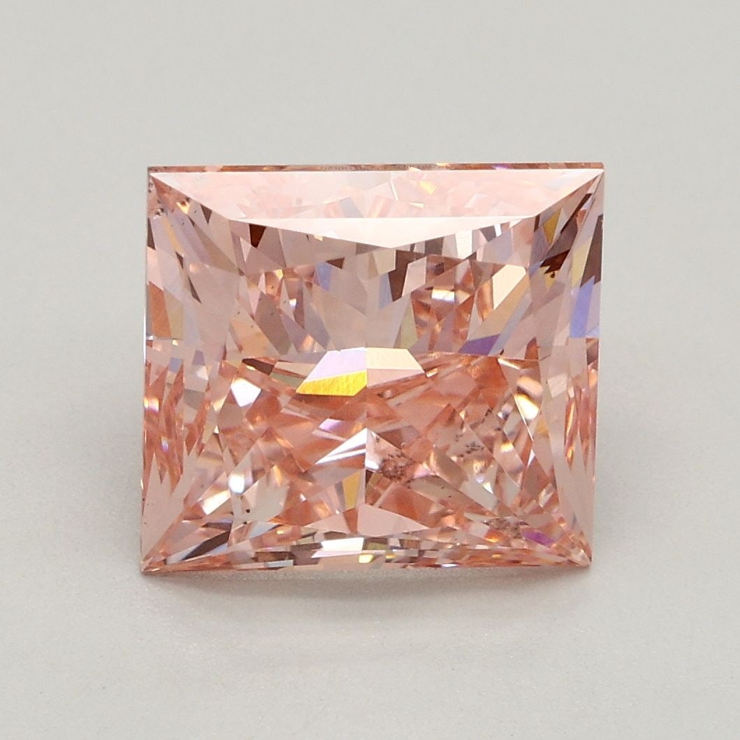 Loose Diamond - PRINCESS 3.01ct Fancy Intense Pink SI1: Loose Diamond - PRINCESS 3.01ct Fancy Intense Pink SI1 Source: This is a real non-mined Diamond that has been grown in a lab Shape: PRINCESS Carats: 3.01 Color: Fancy Intense Pink Certification: IGI V