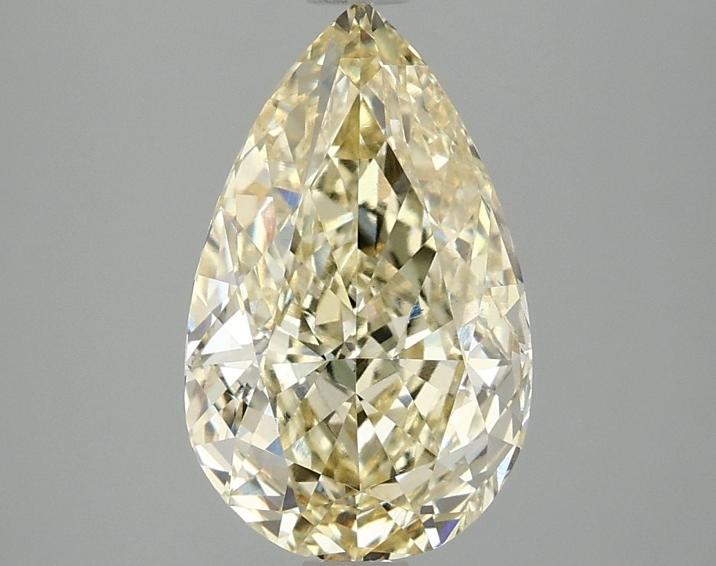 Loose Diamond - PEAR 3.08ct Fancy Intense Yellow VS1: Loose Diamond - PEAR 3.08ct Fancy Intense Yellow VS1 Source: This is a real non-mined Diamond that has been grown in a lab Shape: PEAR Carats: 3.08 Color: Fancy Intense Yellow Certification: IGI Video