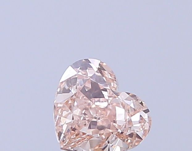 Loose Diamond - HEART 0.29ct Very Light Pinkish Brown VS2: Loose Diamond - HEART 0.29ct Very Light Pinkish Brown VS2 Source: This is a real non-mined Diamond that has been grown in a lab Shape: HEART Carats: 0.29 Color: Very Light Pinkish Brown Certification: