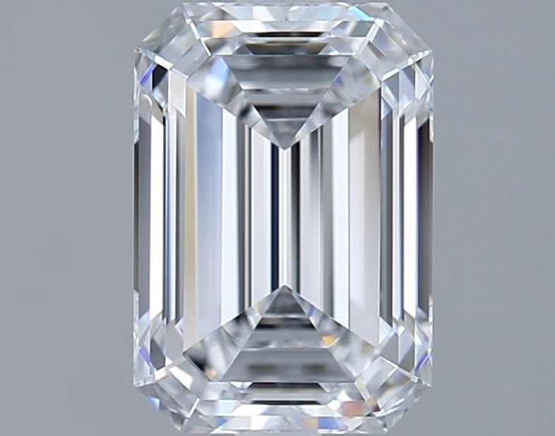 Loose Diamond - EMERALD 2.04ct E VVS1: Loose Diamond - EMERALD 2.04ct E VVS1 Source: This is a real non-mined Diamond that has been grown in a lab Shape: EMERALD Carats: 2.04 Color: E Clarity: VVS1 Certification: GIA Video: