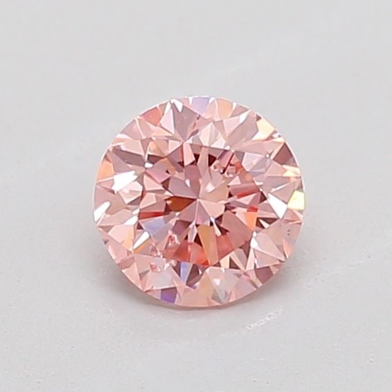Loose Diamond - ROUND 0.53ct Fancy Vivid Pink SI1: Loose Diamond - ROUND 0.53ct Fancy Vivid Pink SI1 Source: This is a real non-mined Diamond that has been grown in a lab Shape: ROUND Carats: 0.53 Color: Fancy Vivid Pink Certification: NONE PLEASE NOT