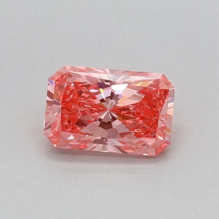 Loose Diamond - RADIANT 0.33ct Fancy Vivid Pink VS1: Loose Diamond - RADIANT 0.33ct Fancy Vivid Pink VS1 Source: This is a real non-mined Diamond that has been grown in a lab Shape: RADIANT Carats: 0.33 Color: Fancy Vivid Pink Certification: IGI Video: